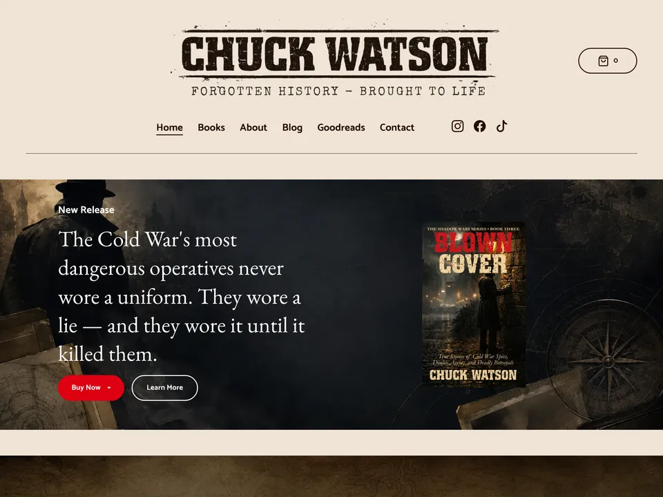 Chuck Watson's author website