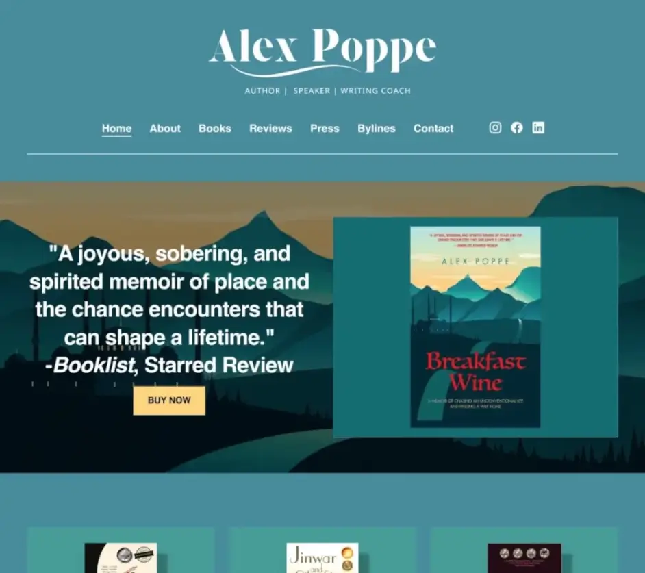 Alex Poppe's website