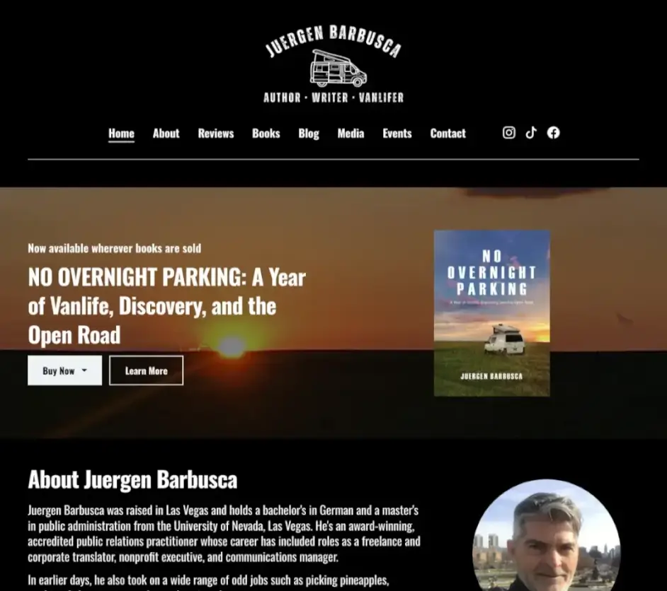 Juergen Barbusca's website