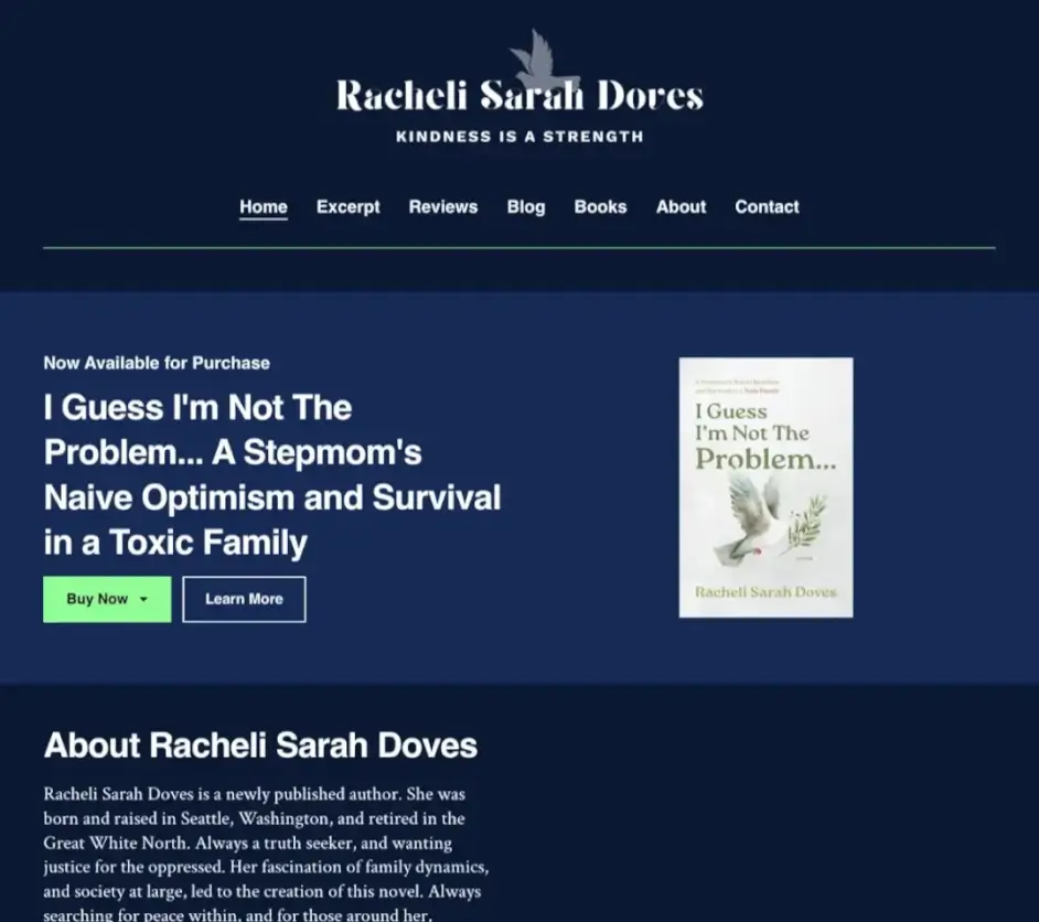 Racheli Sarah Dove's website
